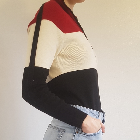 SOLD- Ralph Lauren Vintage Half Zip Sweater - Picture 2 of 7
